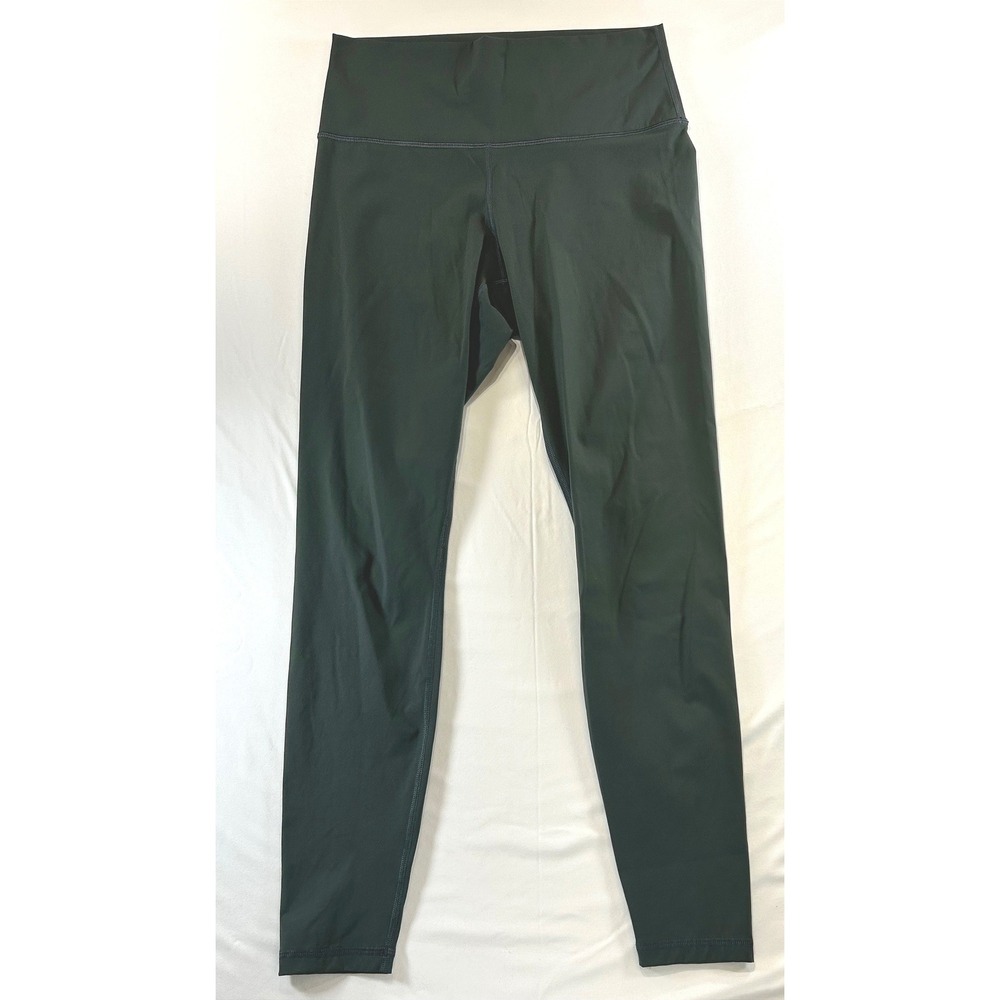Clean Girl‎ Everlane Streetwear Gorpcore Leggings Yoga High Rise Pine Green L